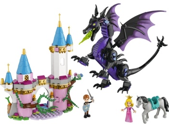 LEGO 43240 Disney Princess Diabolina jako smok