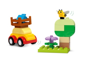 LEGO 10439 DUPLO Pudełko w kształcie klocka z autami i ciężarówkami