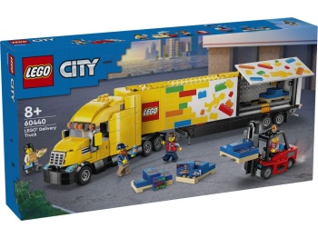 LEGO 60440 City Żółta ciężarówka dostawcza