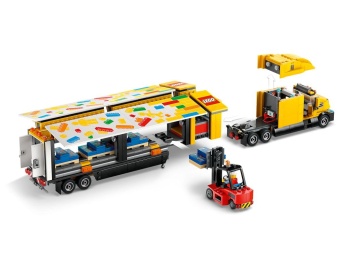 LEGO 60440 City Żółta ciężarówka dostawcza