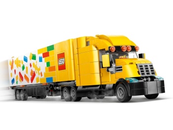 LEGO 60440 City Żółta ciężarówka dostawcza