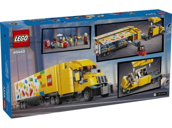 LEGO 60440 City Żółta ciężarówka dostawcza