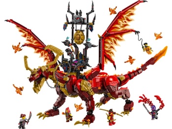 LEGO 71822 Ninjago Smoczyca źródła ruchu