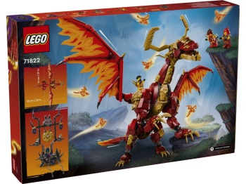 LEGO 71822 Ninjago Smoczyca źródła ruchu