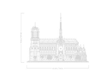 LEGO 21061 Architecture Notre-Dame w Paryżu