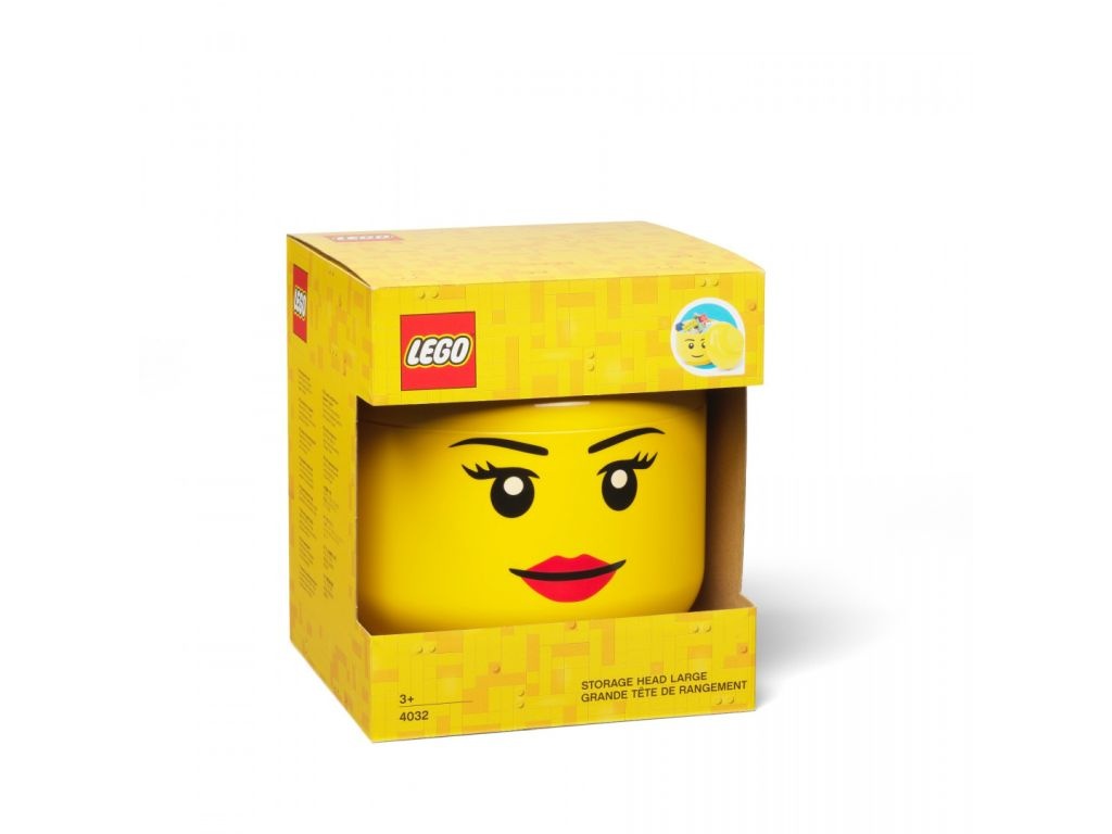 LEGO 40320813 Pudełko Głowa duża Dziewczynka L