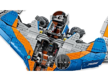 LEGO 76286 Super Heroes Strażnicy Galaktyki: statek kosmiczny Milano