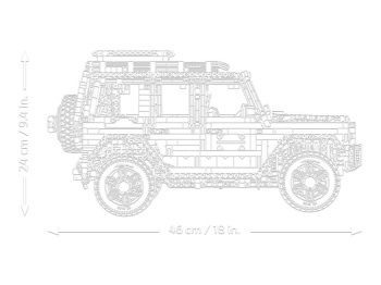 LEGO 42177 Technic Mercedes-Benz G 500 PROFESSIONAL Line