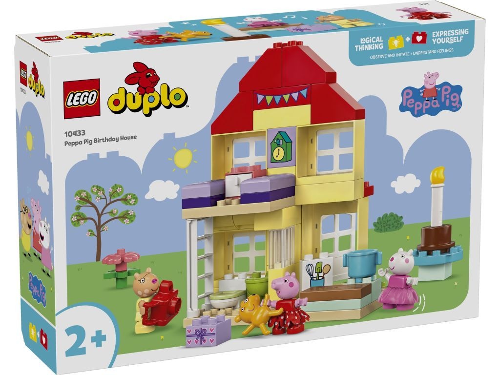 LEGO 10433 DUPLO Peppa Pig Urodzinowy domek Peppy