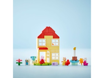 LEGO 10433 DUPLO Peppa Pig Urodzinowy domek Peppy