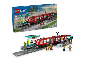 LEGO 60423 City Tramwaj miejski ze stacją