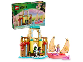 LEGO 75681 Wicked Glinda, Elphaba i Nessarose na Shiz University