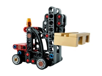 LEGO 30655 Technic Wózek widłowy z paletą