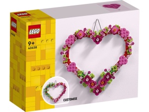 LEGO 40638  Ozdoba w kształcie serca - LEGO Walentynki