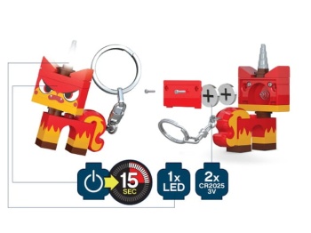 LEGO Movie LGL-KE45a LED Zła Kicia Rożek