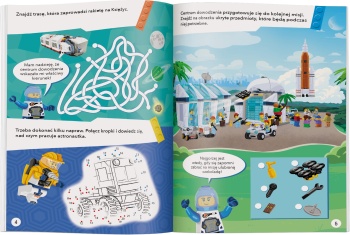 LEGO CITY LNC6027P1  LECIMY W KOSMOS!