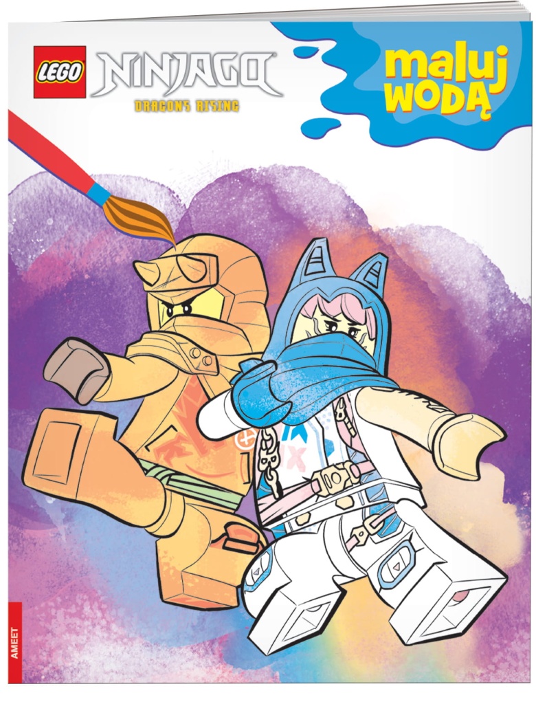 LEGO MW6703 Ninjago Maluj Wodą