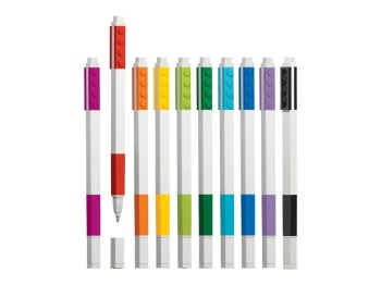 LEGO Classic 53100 Kolorowe długopisy żelowe 10 szt.