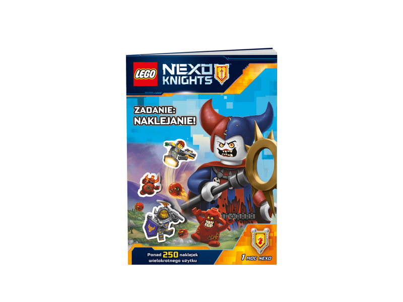 LEGO NEXO KNIGHTS LAS801 Zadanie naklejanie