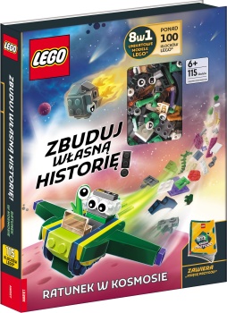 LEGO BOOKS ZMSB6601  RATUNEK W KOSMOSIE ZBUDUJ WŁASNĄ HISTORIĘ!