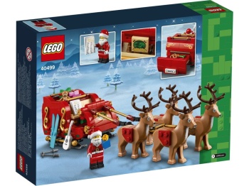 LEGO 40499 Sanie Świętego Mikołaja