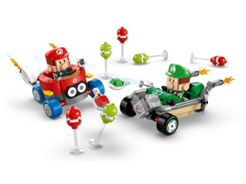 LEGO 72034 Super Mario  Mario kart – baby Mario kontra baby Luigi