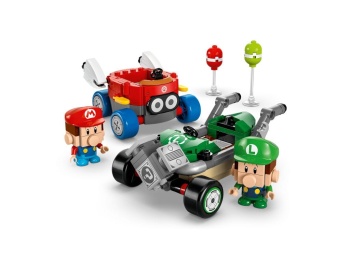 LEGO 72034 Super Mario  Mario kart – baby Mario kontra baby Luigi