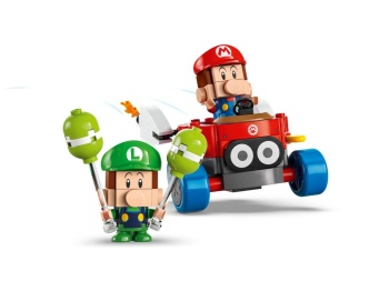 LEGO 72034 Super Mario  Mario kart – baby Mario kontra baby Luigi