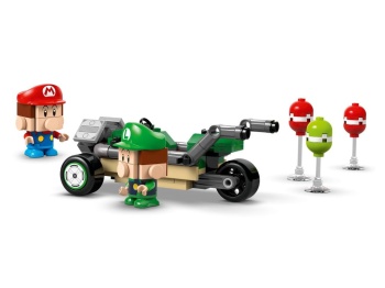 LEGO 72034 Super Mario  Mario kart – baby Mario kontra baby Luigi