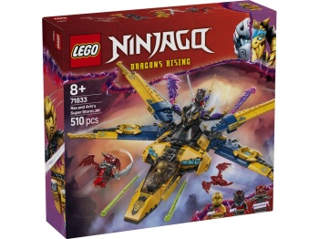 LEGO 71833 Ninjago  Ras i burzowy superodrzutowiec Arina
