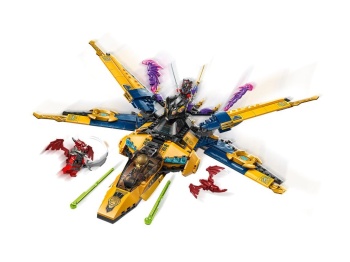 LEGO 71833 Ninjago  Ras i burzowy superodrzutowiec Arina