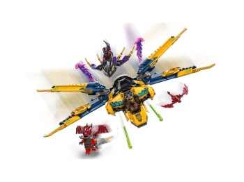 LEGO 71833 Ninjago  Ras i burzowy superodrzutowiec Arina
