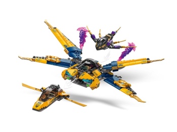 LEGO 71833 Ninjago  Ras i burzowy superodrzutowiec Arina