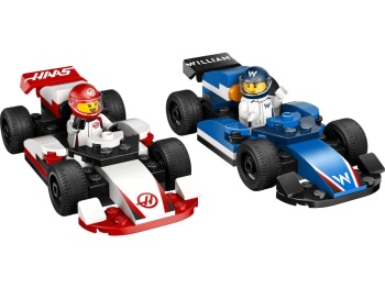 LEGO 60464 City  F1 Bolidy Williams Racing i Haas F1