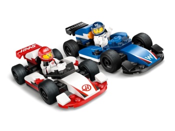 LEGO 60464 City  F1 Bolidy Williams Racing i Haas F1