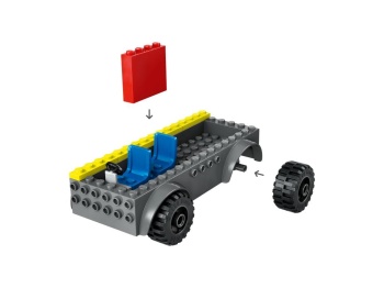 LEGO 60463 City  Wóz strażacki z drabiną