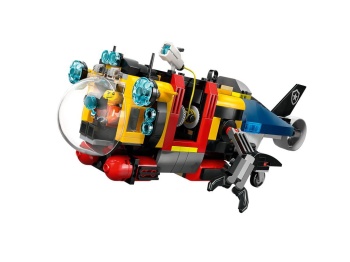 LEGO 60462 City  Zestaw z helikopterem, wozem strażackim i łodzią podwodną