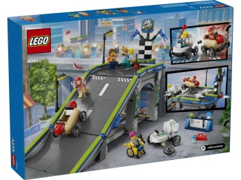 LEGO 60460 City  Bez granic: tor z rampami dla wyścigówek