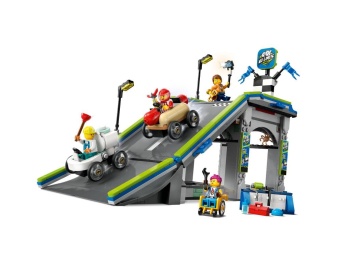 LEGO 60460 City  Bez granic: tor z rampami dla wyścigówek