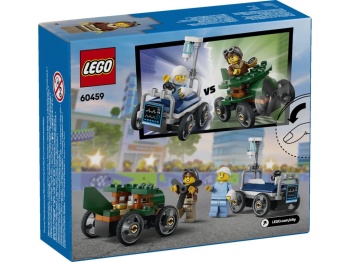 LEGO 60459 City  Zestaw wyścigówek: samolot kontra łóżko szpitalne