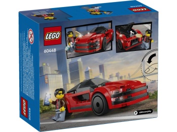 LEGO 60448 City  Czerwony samochód sportowy