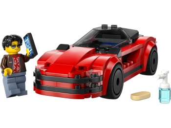 LEGO 60448 City  Czerwony samochód sportowy