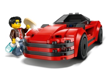 LEGO 60448 City  Czerwony samochód sportowy