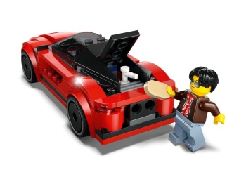 LEGO 60448 City  Czerwony samochód sportowy