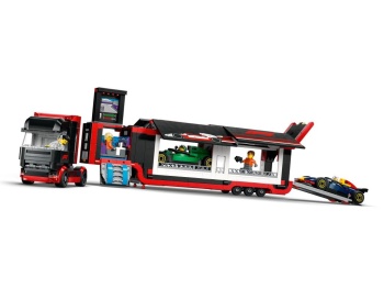 LEGO 60445 City   F1 Ciężarówka z bolidami RB20 i AMR24 F1