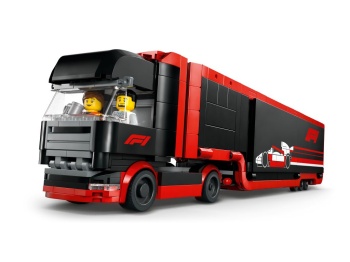 LEGO 60445 City   F1 Ciężarówka z bolidami RB20 i AMR24 F1