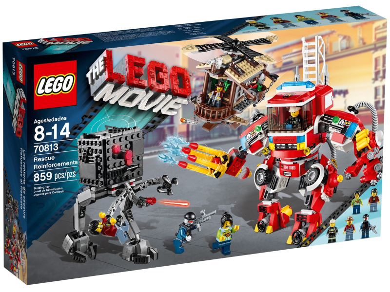 LEGO MOVIE 70813 Pojazdy ratownicze