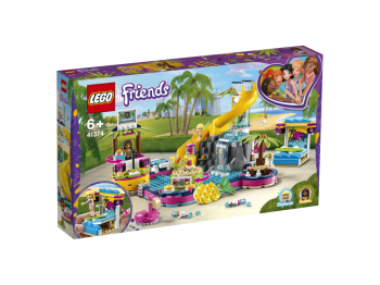 LEGO Friends 41374 Impreza Andrei na basenie