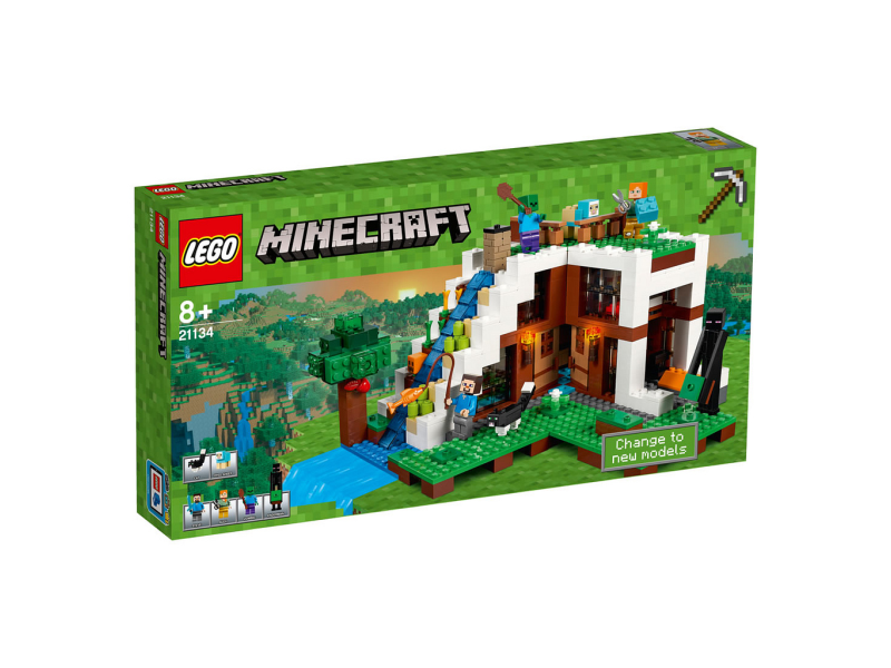  LEGO Minecraft 21134 Baza pod wodospadem