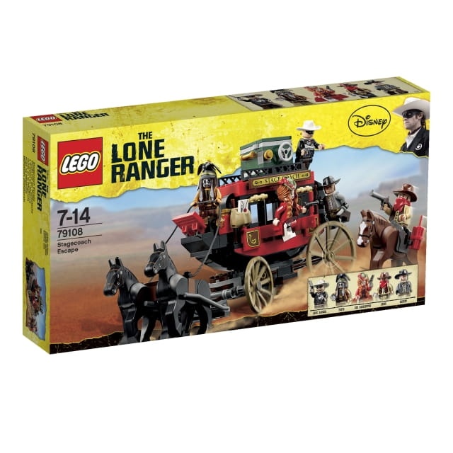 LEGO THE LONE RANGER 79108 UCIECZKA DYLIŻANSU